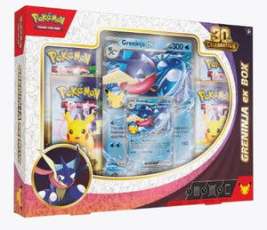 Pokemon 30th Celebration Greninja ex Box - ME: 30th Celebration (30C)