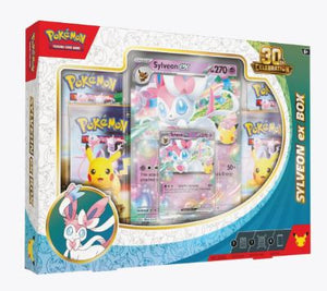 Pokemon 30th Celebration Sylveon ex Box - ME: 30th Celebration (30C)
