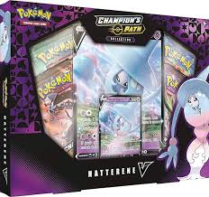 Pokemon Champion's Path Hatterene V Box
