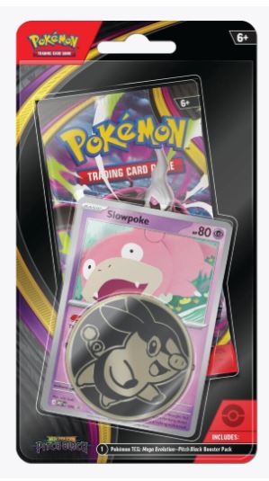 Pokemon Pitch Black Single Pack Blister [Slowpoke] - ME05