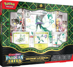 Pokemon Scarlet & Violet Paldean Fates Premium Collection ex Box (Meowscarada EX)