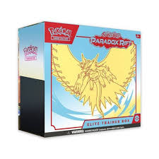 Pokémon Trading Card Game: Scarlet & Violet—Paradox Rift Elite Trainer Box – Roaring Moon OR Iron Valiant