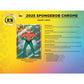SpongeBob Chrome 25th Anniversary Hobby Box (Topps 2025)