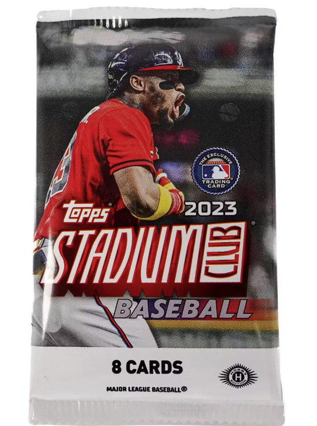 (1) 2023 Topps Stadium Club Baseball Compact Hobby Pack