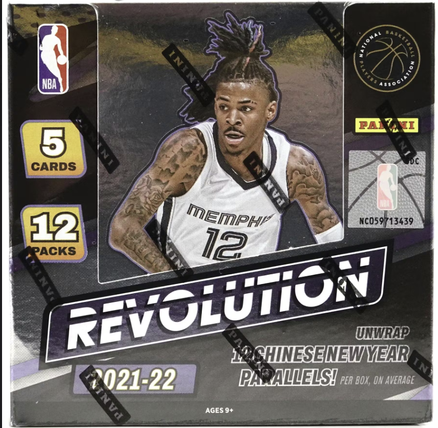 2021/22 Panini Revolution Chinese New Year Basketball Box
