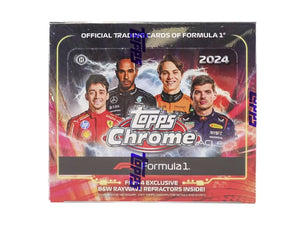 2024 Topps Chrome F1 Formula 1 Qualifying Lap Hobby Box