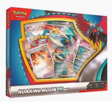 Pokemon Roaring Moon ex Collector Box