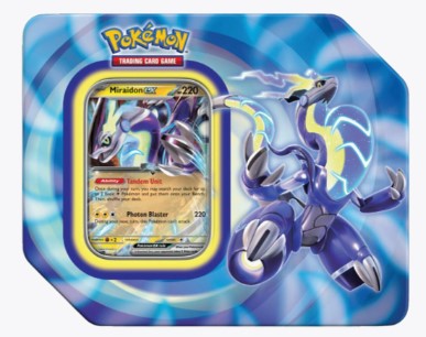 Pokemon Paldea Legends Tin [Miraidon ex] (International Version)