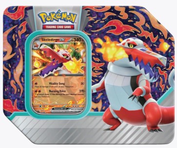 Pokemon Paldea Partners Tin [Skeledirge ex]
