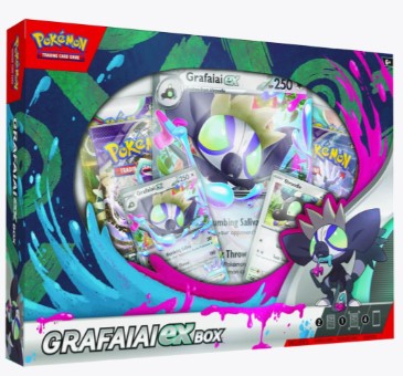 Pokemon Grafaiai ex Collector Box