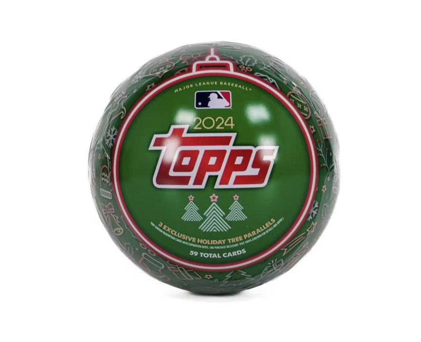 2024 Topps Holiday Baseball Tin