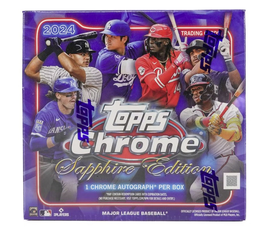 2024 Topps Chrome Sapphire Edition Baseball Box