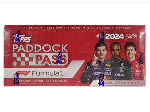 2024 Topps Paddock Pass F1 Formula 1 Hobby Box