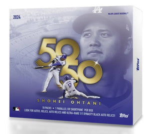 2024 Topps 50/50: Shohei Ohtani Baseball 10-Pack Box