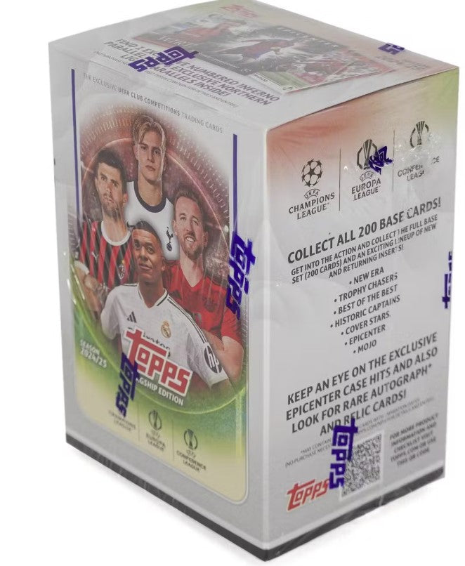 2024/25 Topps UEFA Club Competitions Soccer 7-Pack Blaster Box