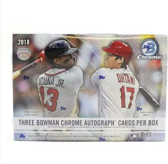 2018 Bowman Chrome Baseball HTA Choice Box