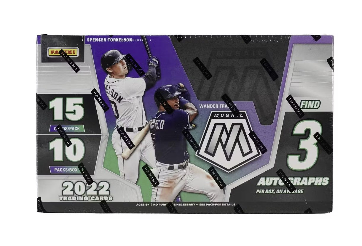 2022 Panini Mosaic Baseball Hobby Box