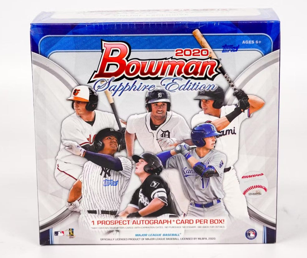 2020 Bowman Sapphire Baseball Hobby Box