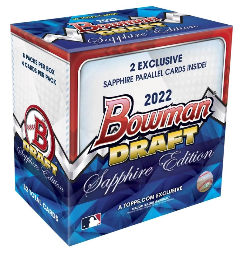 2022 Bowman Draft Sapphire Baseball Hobby Box