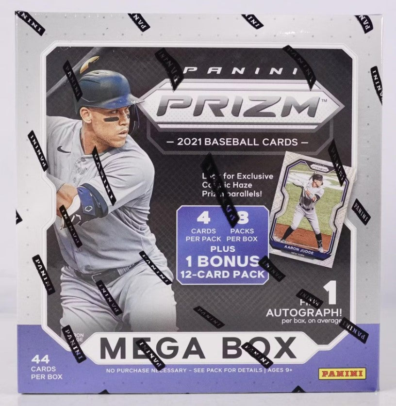 2021 Panini Prizm Baseball Mega Box