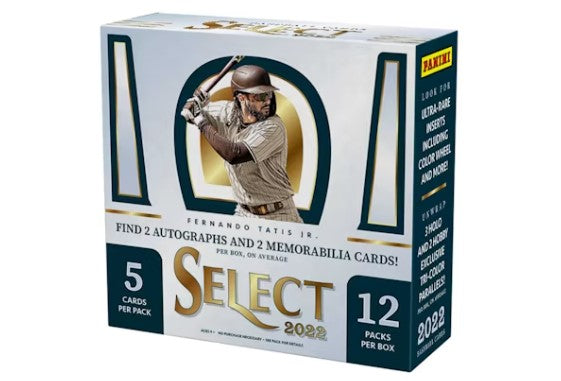 2022 Panini Select Baseball Hobby Box