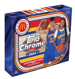 2024 Topps Chrome McDonald's All American Basketball Hobby Box (Presell)
