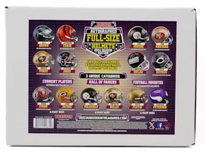 2024 TriStar Hidden Treasures Autographed Full-Size Football Helmet Season Edition Hobby Box