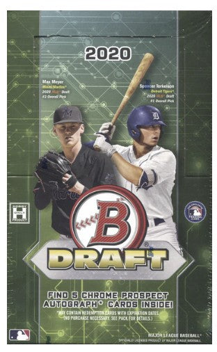 2020 Bowman Draft Asia Edition Baseball Box