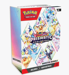 Pokemon Prismatic Evolutions Booster Bundle