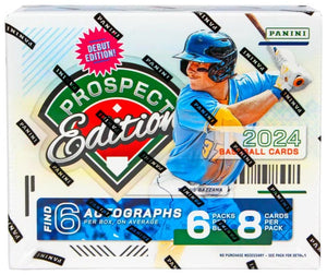 2024 Panini Prospect Edition Baseball Hobby Box