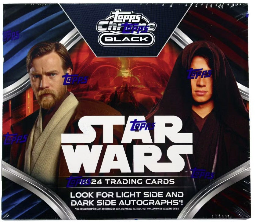 Star Wars Chrome Black Hobby Box (Topps 2024) (Presell)