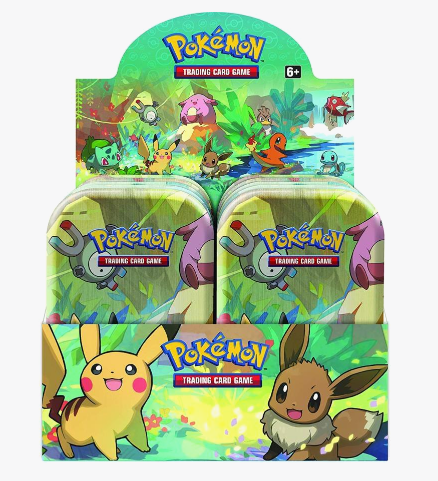 Pokemon Kanto Friends Mini Tin (Artwork may vary)