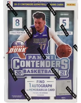 2020-21 Panini Contenders NBA Blaster Box