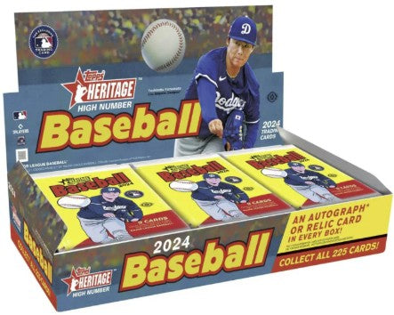 2024 Topps Heritage High Number Baseball Hobby Box