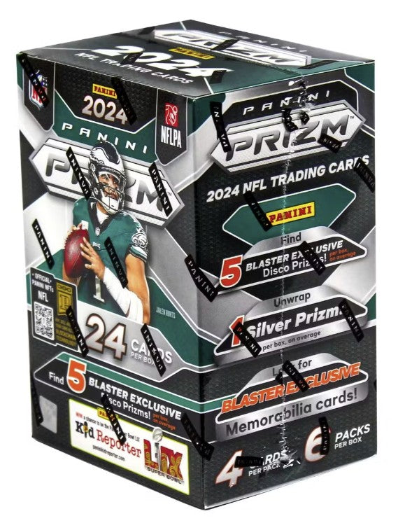 2024 Panini Prizm Football 6-Pack Blaster Box (Lazer Prizms!)
