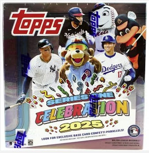 2025 Topps Series 1 Baseball Celebration Mega Box