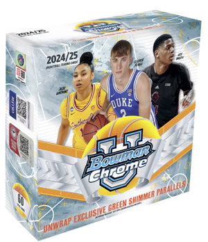 2024-25 Bowman University Chrome Basketball Mega Box