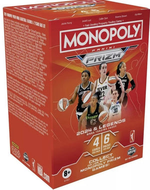 2024 Panini Prizm Monopoly WNBA Basketball 6-Pack Blaster Box