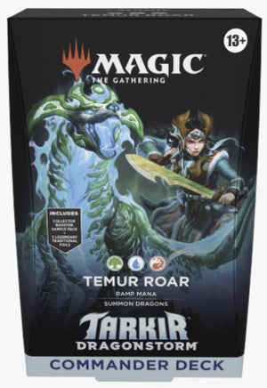 Magic The Gathering Tarkir: Dragonstorm Commander Deck - Temur Roar