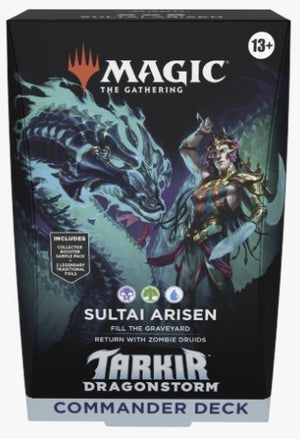 Magic The Gathering Tarkir: Dragonstorm Commander Deck - Sultai Arisen