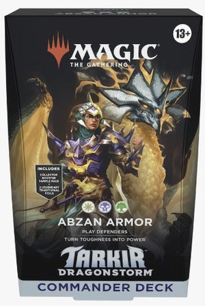 Magic The Gathering Tarkir: Dragonstorm Commander Deck - Abzan Armor