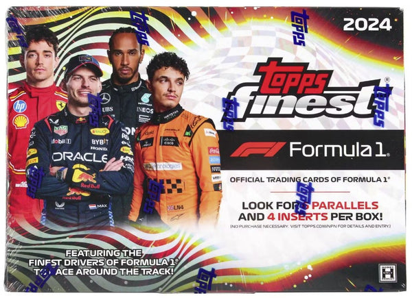 2024 Topps Finest F1 Formula 1 Hobby Box