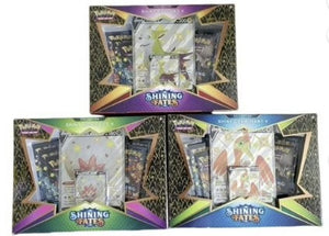 Pokemon Shining Fates Collection [Shiny Eldegoss V, Shiny Cramorant V, OR Shiny Boltund V]