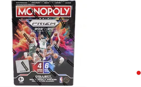 2023/24 Panini Prizm Monopoly Basketball 6-Pack Blaster Box
