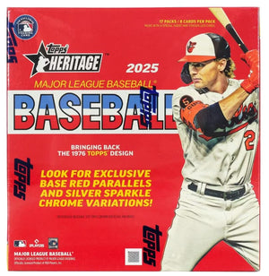 2025 Topps Heritage Baseball Mega Box