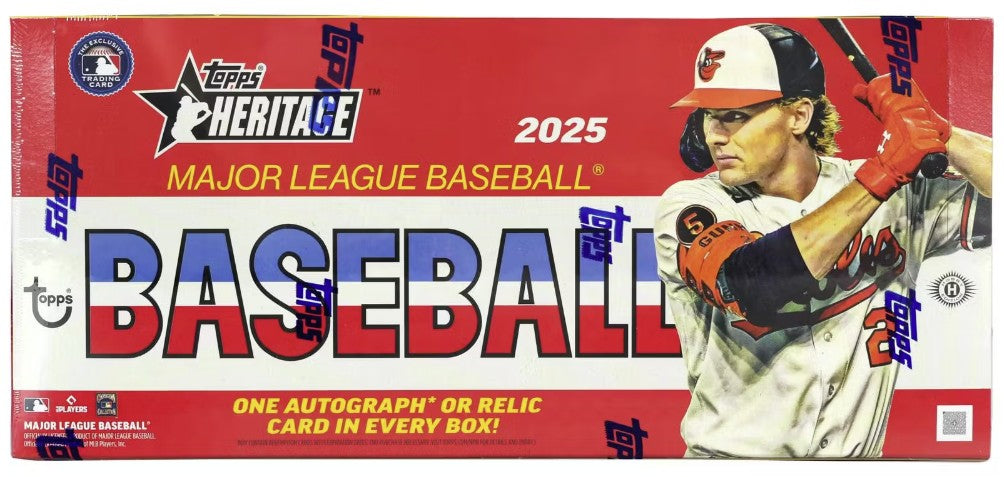 2025 Topps Heritage Baseball Hobby Box