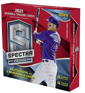 2021 Panini Spectra Baseball Hobby Box