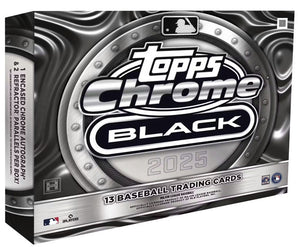 2025 Topps Chrome Black Baseball Hobby Box