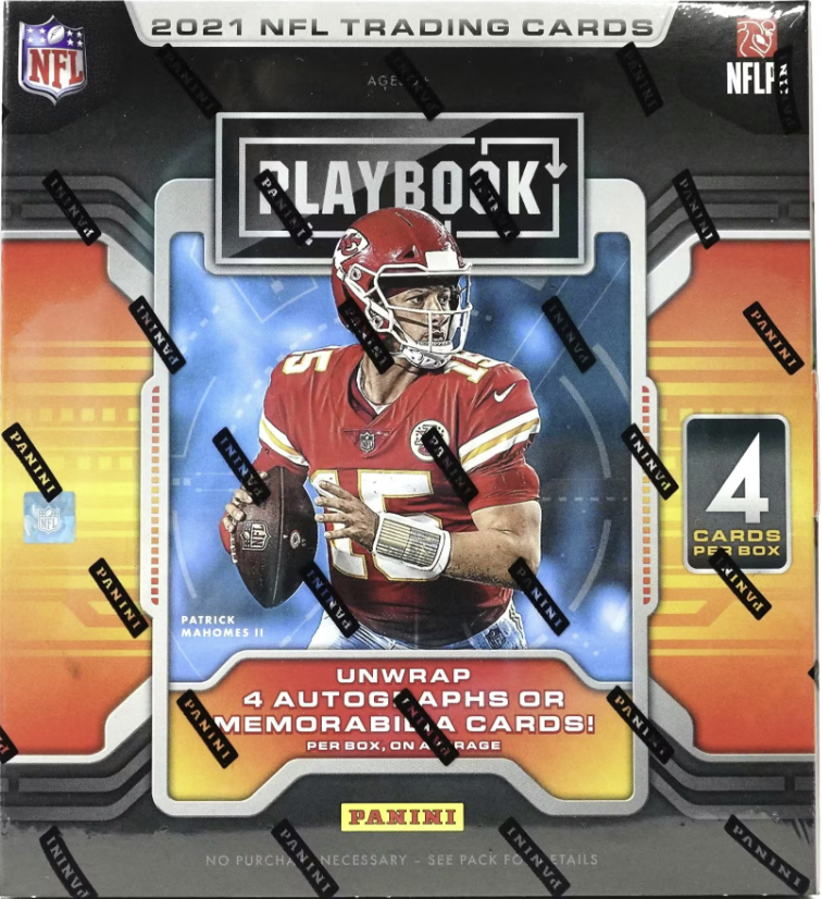 2021 Panini Playbook Football Hobby Box