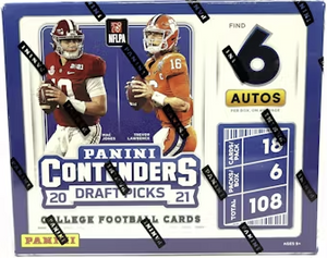 2021 Panini Contenders Draft Picks Football Hobby Box